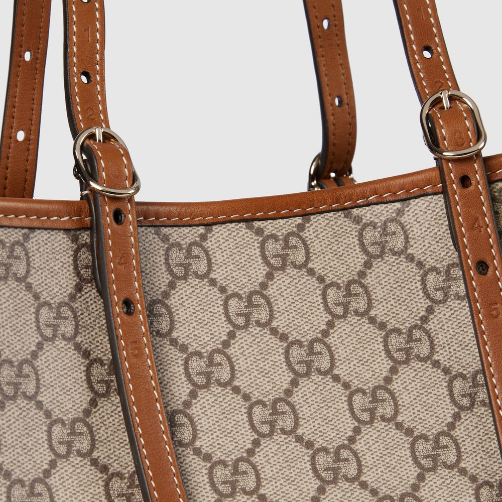 GUCCI GG Emblem Medium Tote Bag