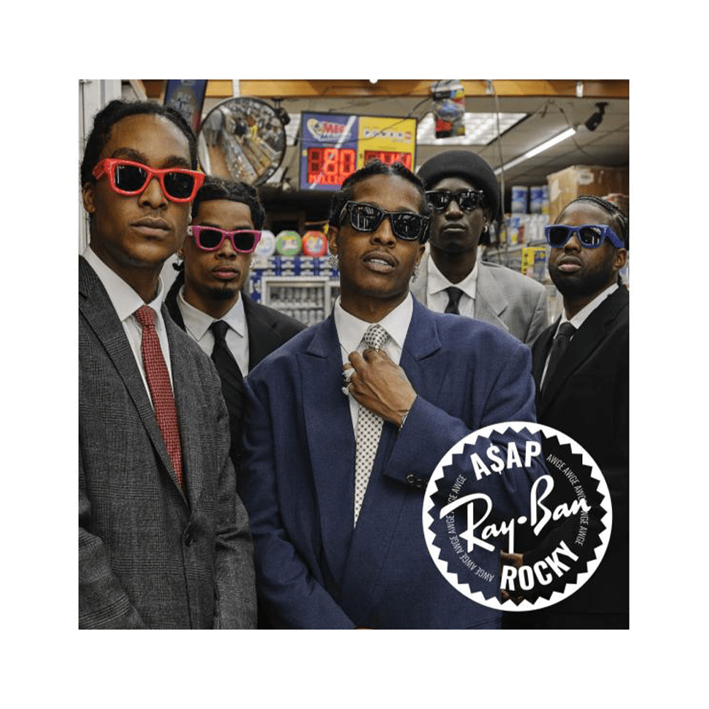 Ray-Ban Wayfarer Puffer RB4940 671/87 by A$AP Rocky Sunglasses Mixed